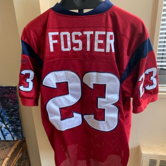 Reebok Authentic Texans Foster Stitched jersey - Picture 2 of 7
